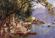 John Douglas Woodward Villa Carlotta, Lake Como China oil painting reproduction